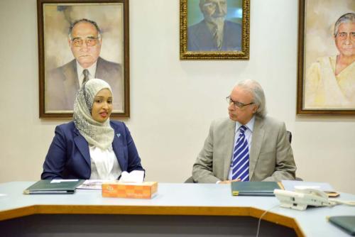 Federal Republic of Somalia Visited Ziauddin University